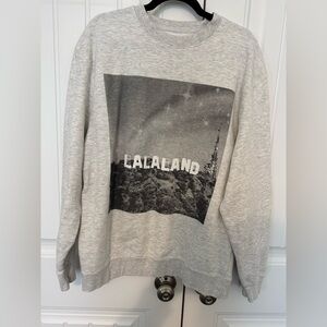 Dressed in LALA Gray Graphic Sweatshirt